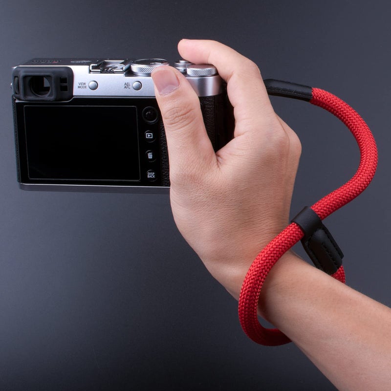 VKO Camera Wrist Strap, Rope Camera Strap Wrist for DSLR SLR Mirrorless Cameras Hand Strap Red - Image 4